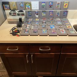 Nintendo NES Classic Edition Home Console - White/Gray Video Game Lot Bundle!