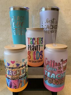 Tumblers And Glass Cans