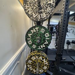 Giant Lifting Gym Bumper Plates 