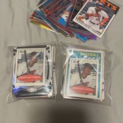 Franisco Lindor Lot Of Cards 50+