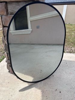 Oval mirror
