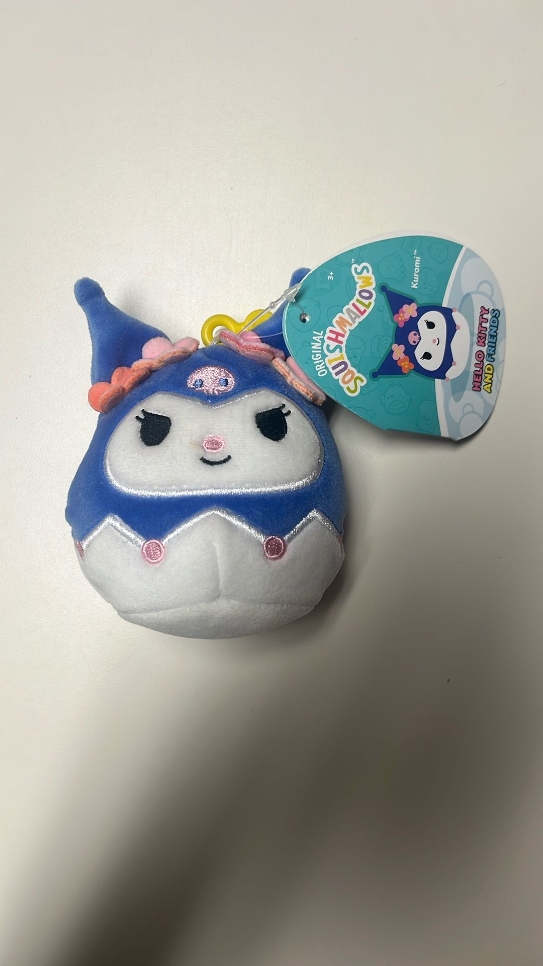 Kuromi Squishmallow Clip