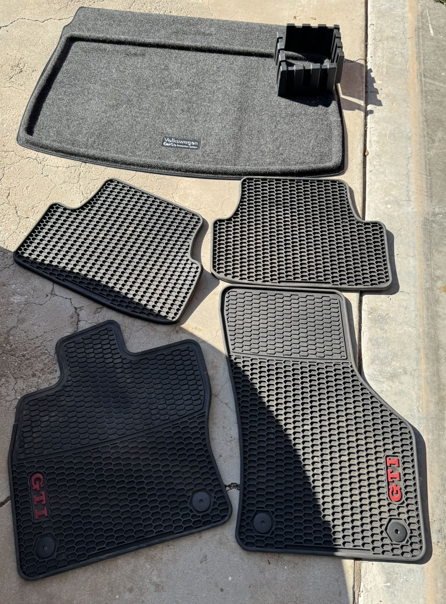 VW GTI Floor Mats And Cargo Mat 