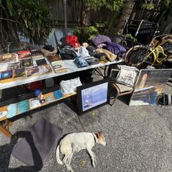 YARD SALE SATURDAY+SUNDAY 214 Hibiscus Ave 
