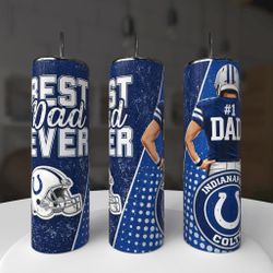 Indianapolis Colts Football Dad Tumbler