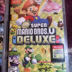 Super Mario Bros U Deluxe