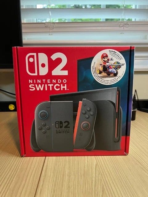 Nintendo Switch 2 Mario Kart World Bundle Sealed