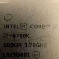 Intel Core I7 Processor 3.7ghz Gaming Processor For Desktopb