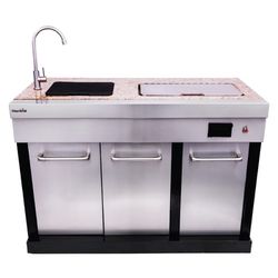Outdoor Kitchen Sink And Grill