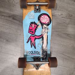 Vintage Skateboard Jim gray