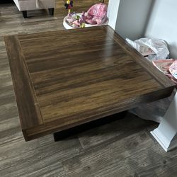 Coffee Table 35” X 35”