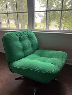 Green Accent Swivel chair