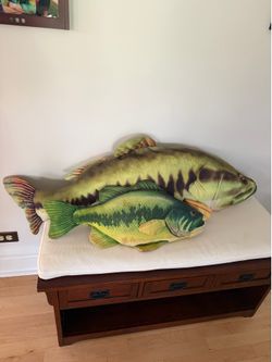 Stuffed Bass pillows