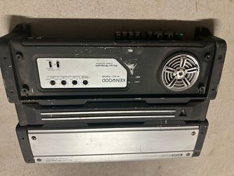 Kenwood car amp