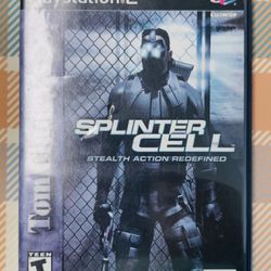 Tom Clancy's Splinter Cell PS2 Playstation 2 Complete Tested/Works Fast Shipping