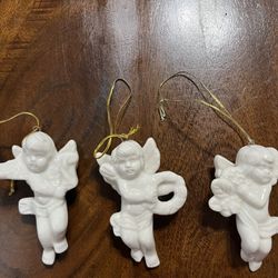 Cherubs Christmas Ornaments 