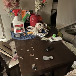 EXPANDABLE Wood Dining Set With Table 35” x 35” and 2 Chairs