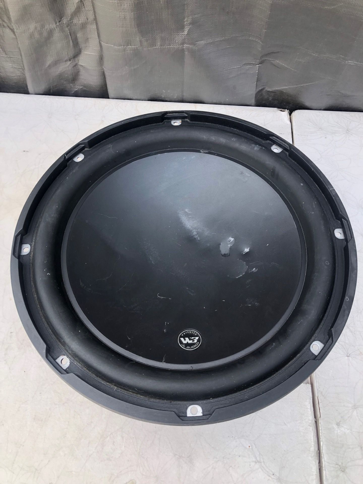 12 inch w-3 subwoofer