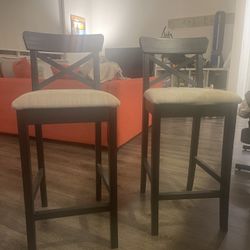 IKEA bar stools x2