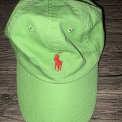 Polo Lime Green Hat