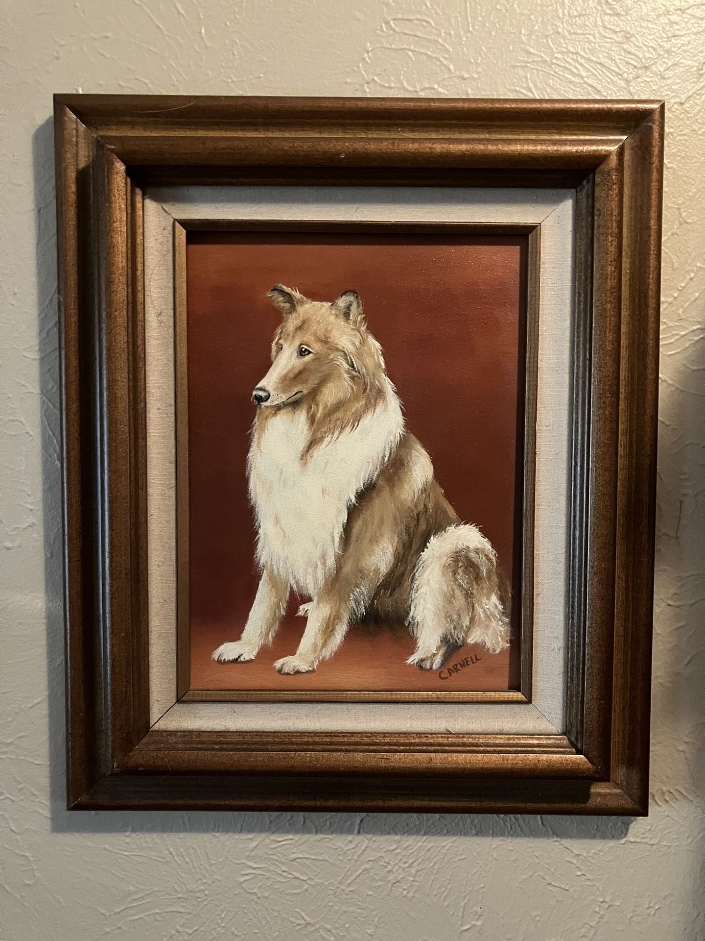 Shetland Sheepdog Painting