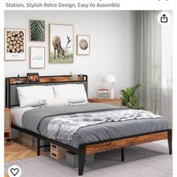 New In Box, Queen Bed Frame