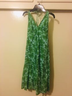 Green dress
