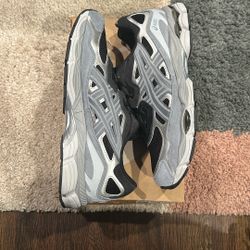 ASICS Gel NYC - Black Fjord Grey size 11 M 