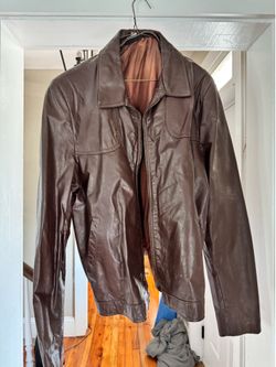 Leather jacket