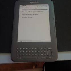 Kindle 3rd Generation 