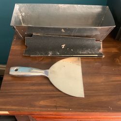 Paint Scraper & Tray & Sanding Pads 