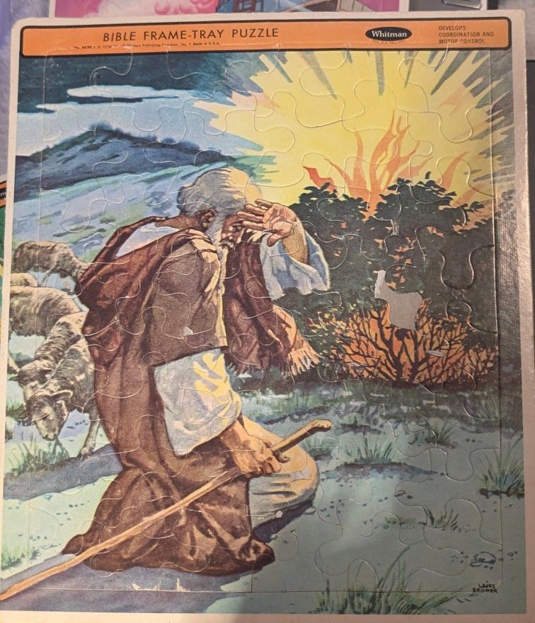 4 Children's puzzles From The 1960's