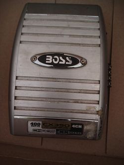 Boss 4 channel amp