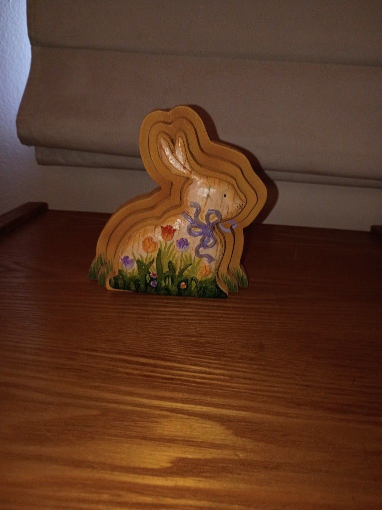 Wooden Bunny