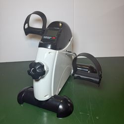 Under Desk Exercise Bike with Monitor & Handle