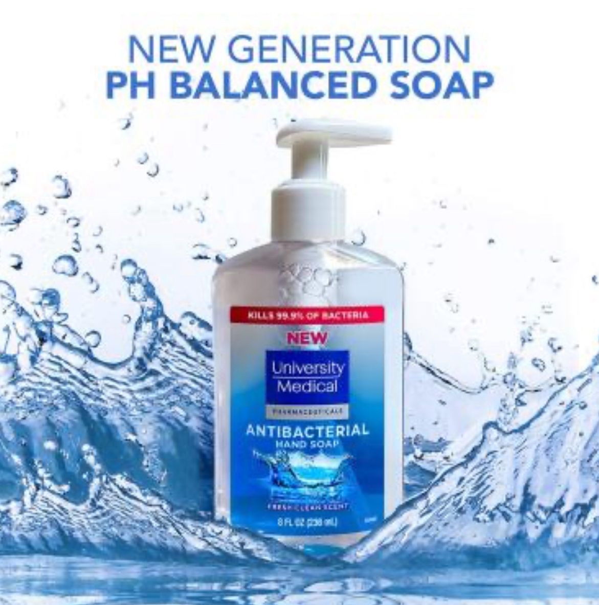 Disinfectant 8oz Hand Soap, New