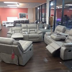 New Recliner Sofa And Recliner Loveseat 