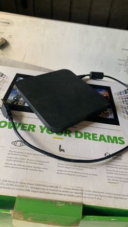Black Portable External Hard Drive USB