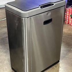 Trash Can Used 26” High 18” Wide 11” Deep