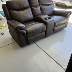 SOFA W/ Center Console And USB plugs
