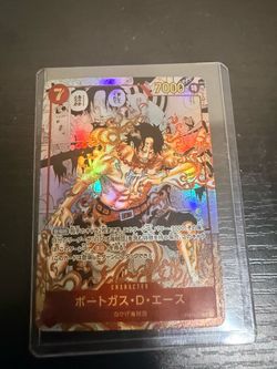 One Piece OP02-013 Portgas D. Ace Manga Rare – Japanese – Near Mint