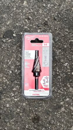 Milwaukee impact step drill bit #4
