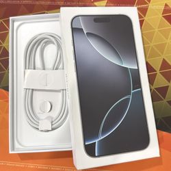 Apple iPhone 16 Pro Max 512GB Factory Unlocked Black Titanium