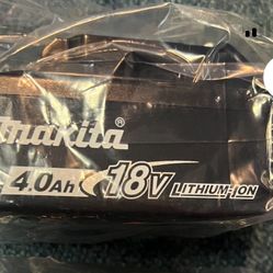 1 Makita 4Ah 18v Battery 