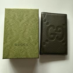 Gucci Jumbo GG Card Holder Wallet 