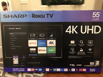 NEW 55 inch 4K UHD TV