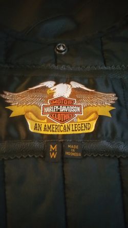 Harley Davidson riding leather protection set