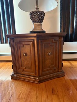 Hexagon End Table