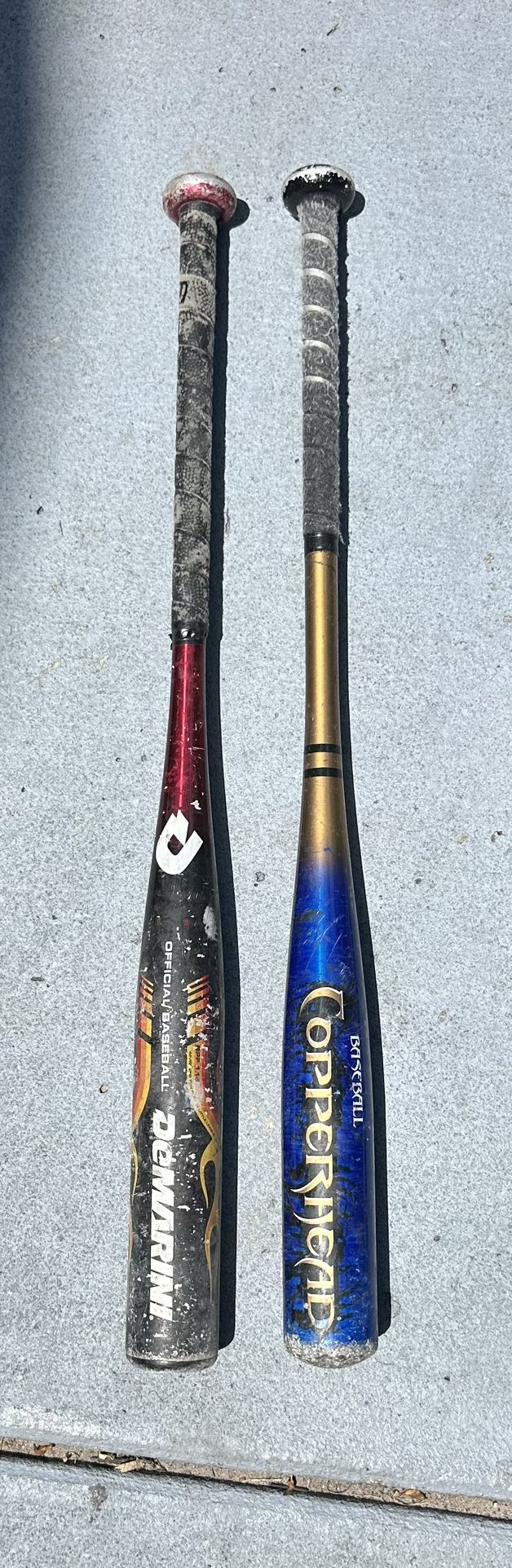 Two Aluminum Baseball Bats