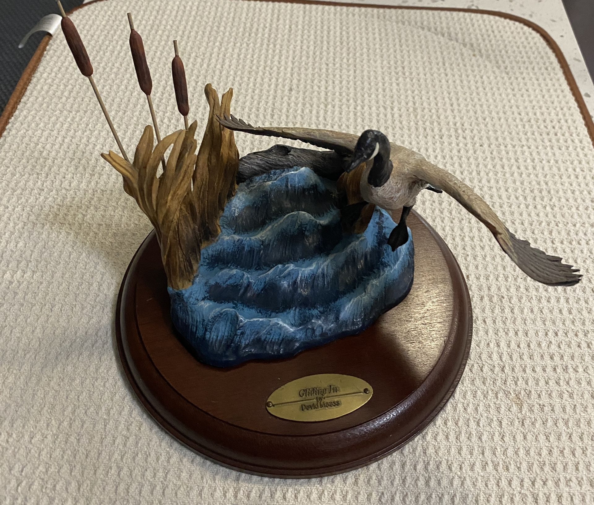 Danbury Mint Sculpture. Canadian Geese